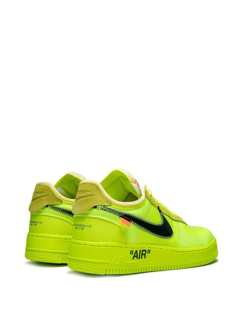 Off White X Nike Air Force 1 Low  "Volt"